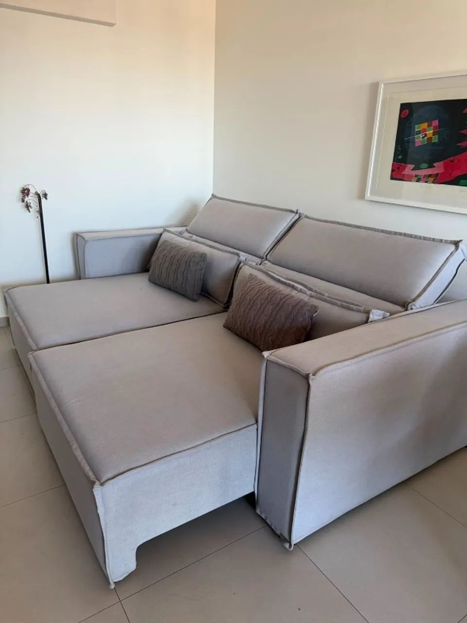 Sofá Retrátil Modular - Excelente Estado - Foto 2