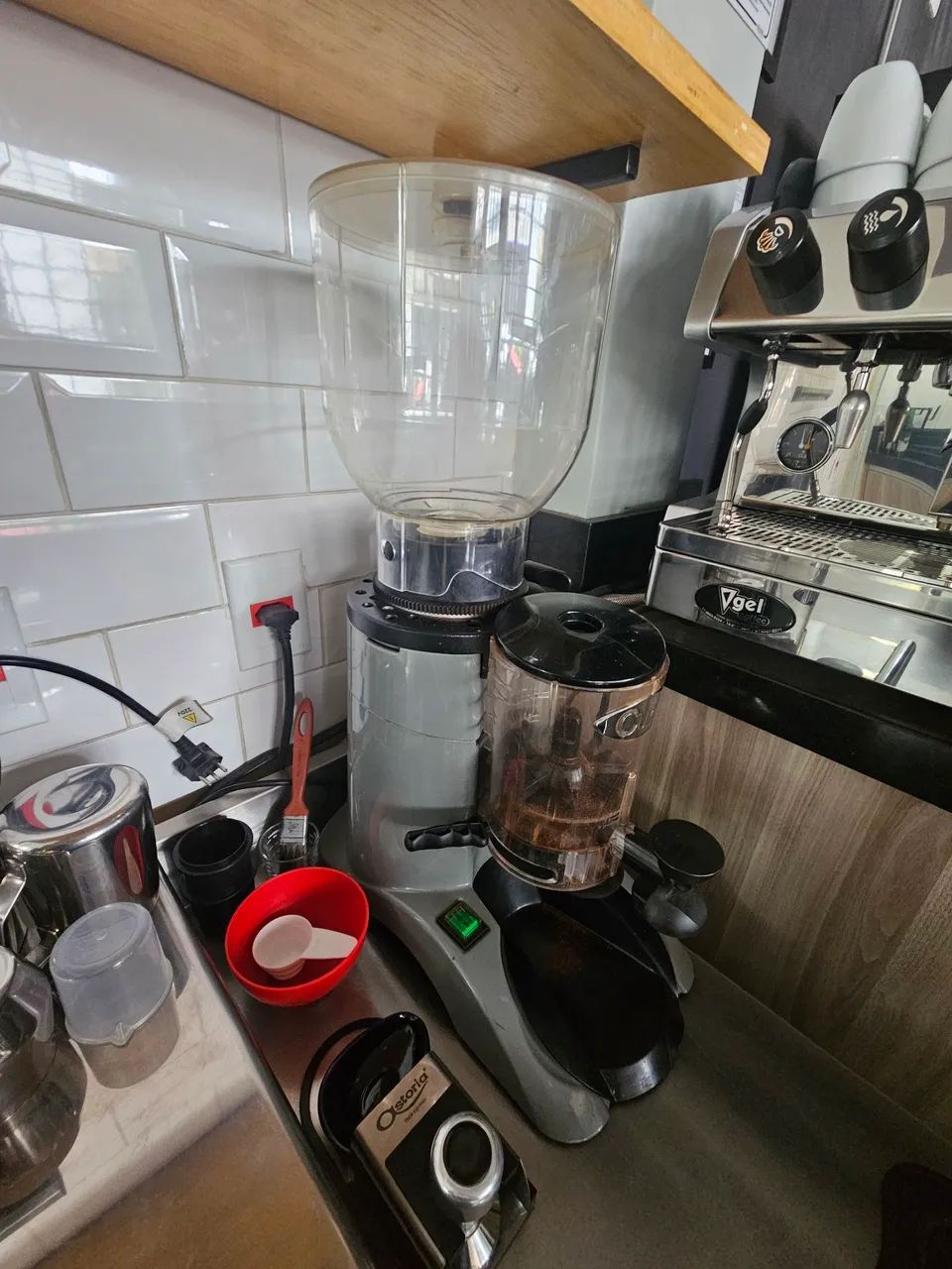 Cafeteira e Moinho Profissional com Acessórios - Foto 3