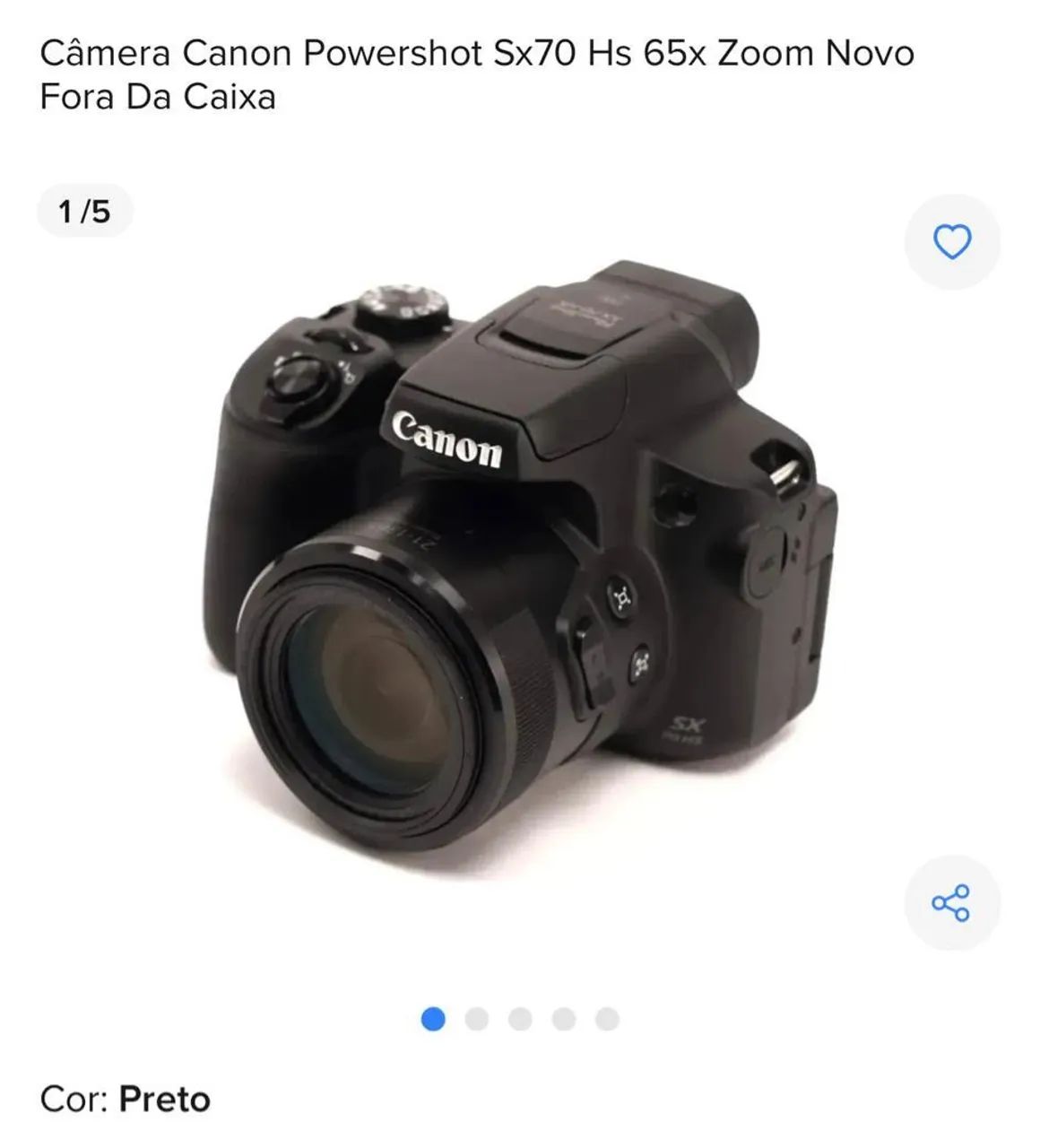 Vendo câmera Canon - Foto 5