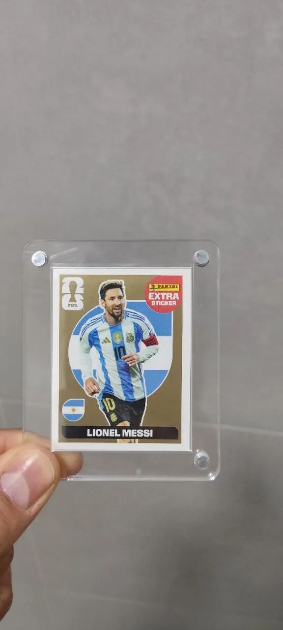 Figurinha Legend Messi Ouro 