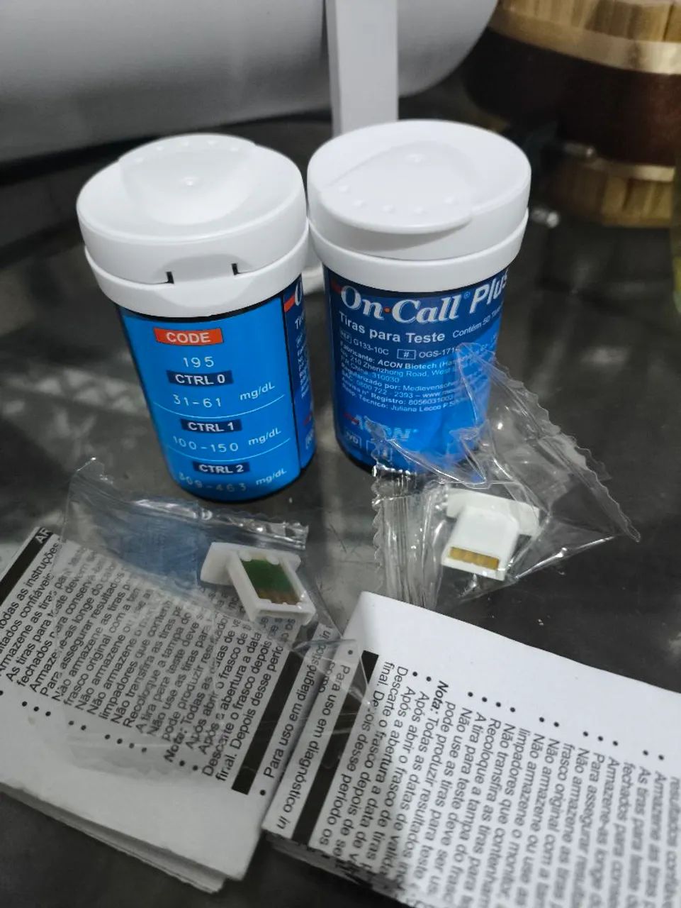Tirinhas para medir glicemia  - Foto 2
