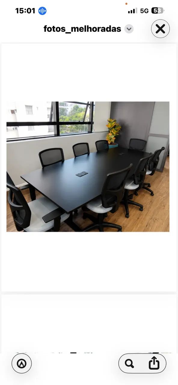 Mesa de escritório com cadeiras  - Foto 2