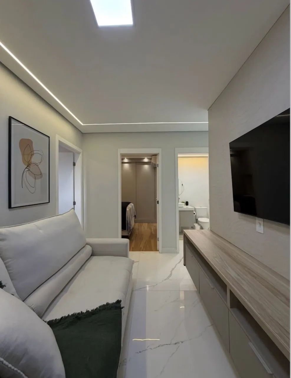 Apartamento Dois Quartos e Varanda Gourmet | Totalmente Planejado | Pronto para Morar - Foto 3