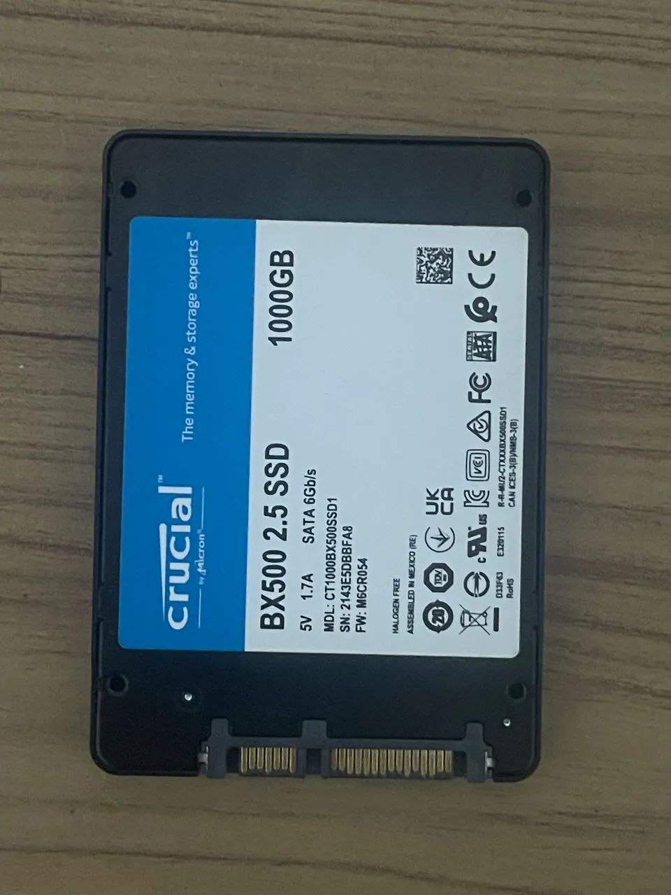 Sdd 1 tb funcionando perfeitamente