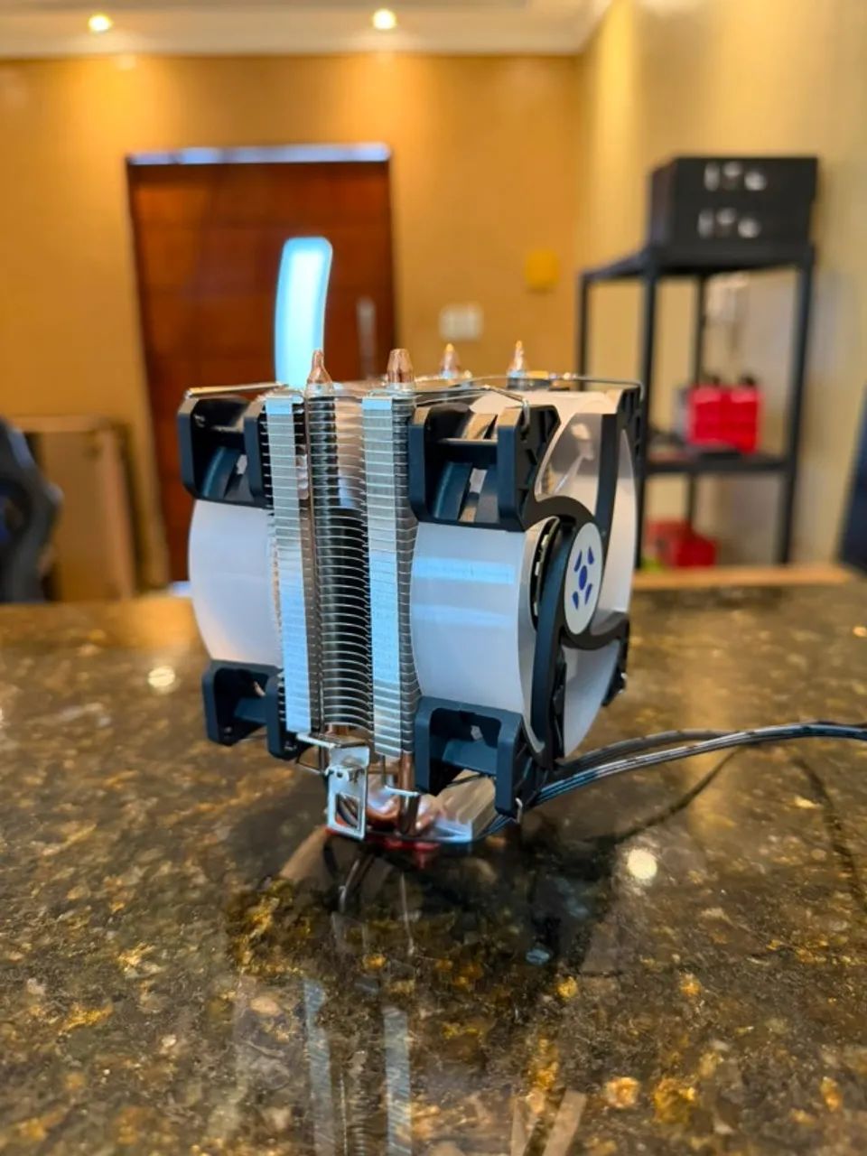 Air Cooler com Led Fortrek Intel AMD - Foto 2