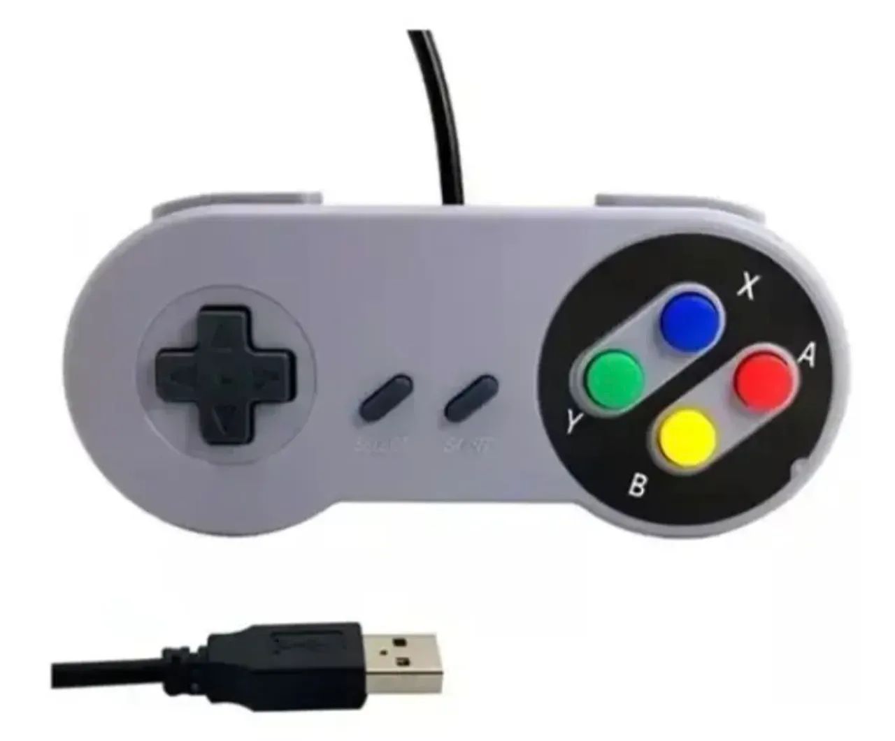 Controle de Super Nintendo Usb para PC Notebook - Foto 4