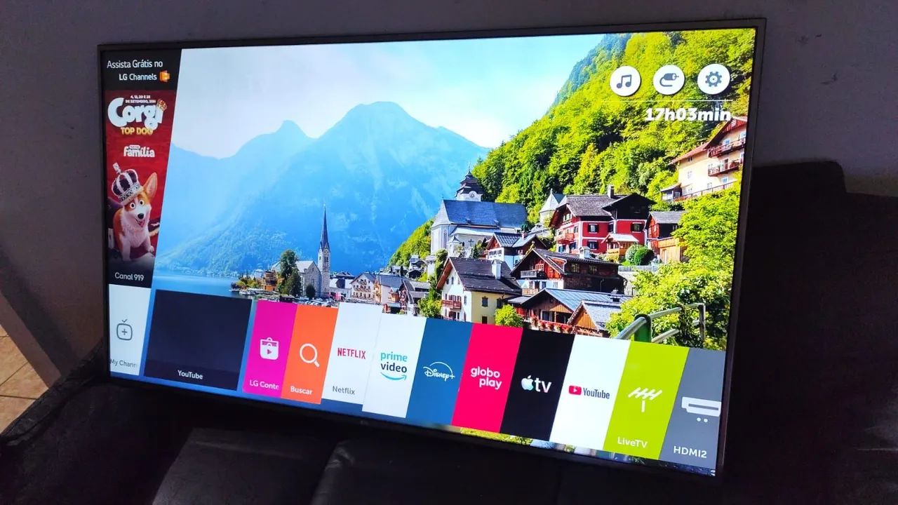 Smart TV LG 65 polegadas 4K ultra 