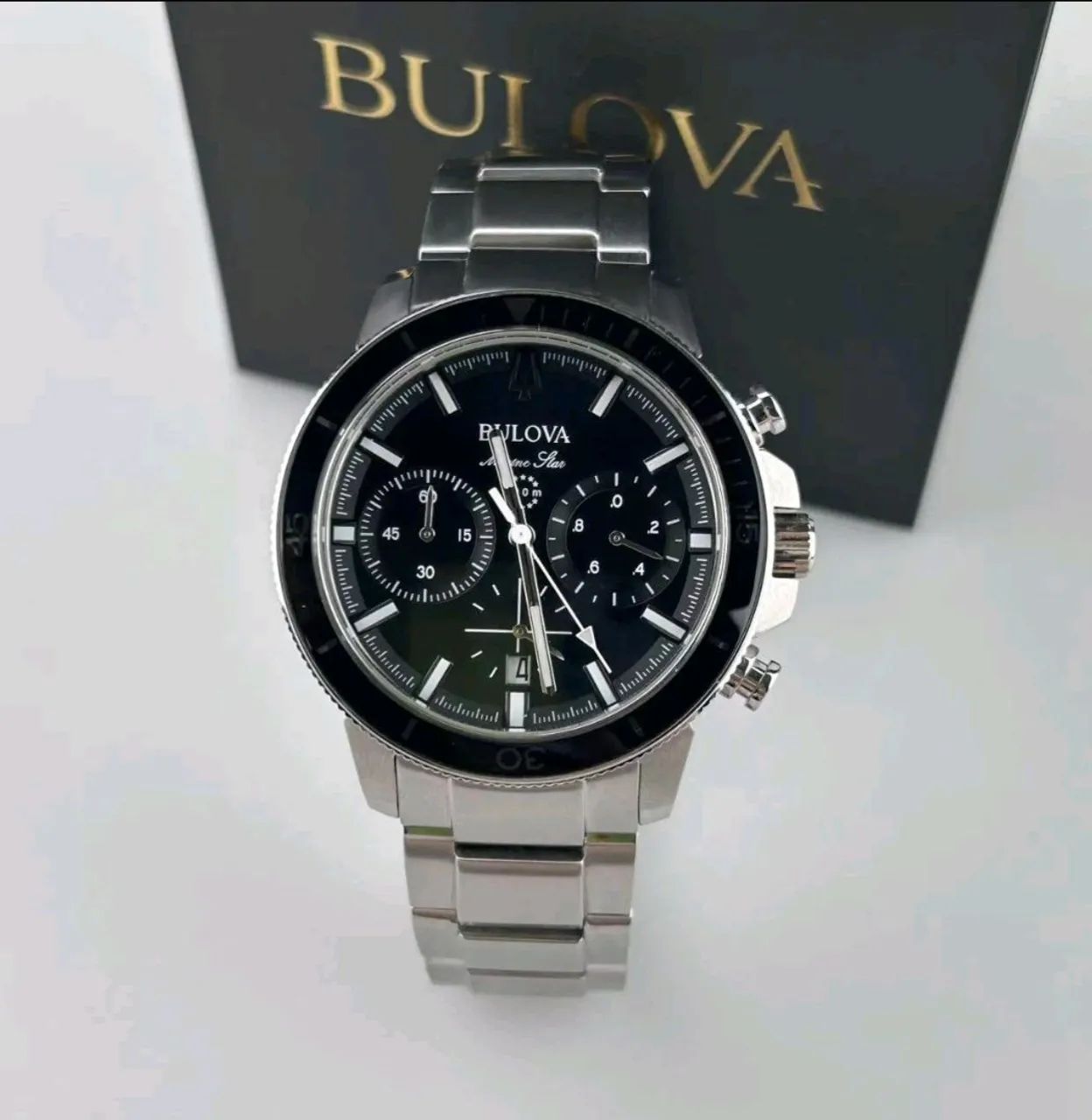 Bulova Marine Star Black Dial - Foto 2