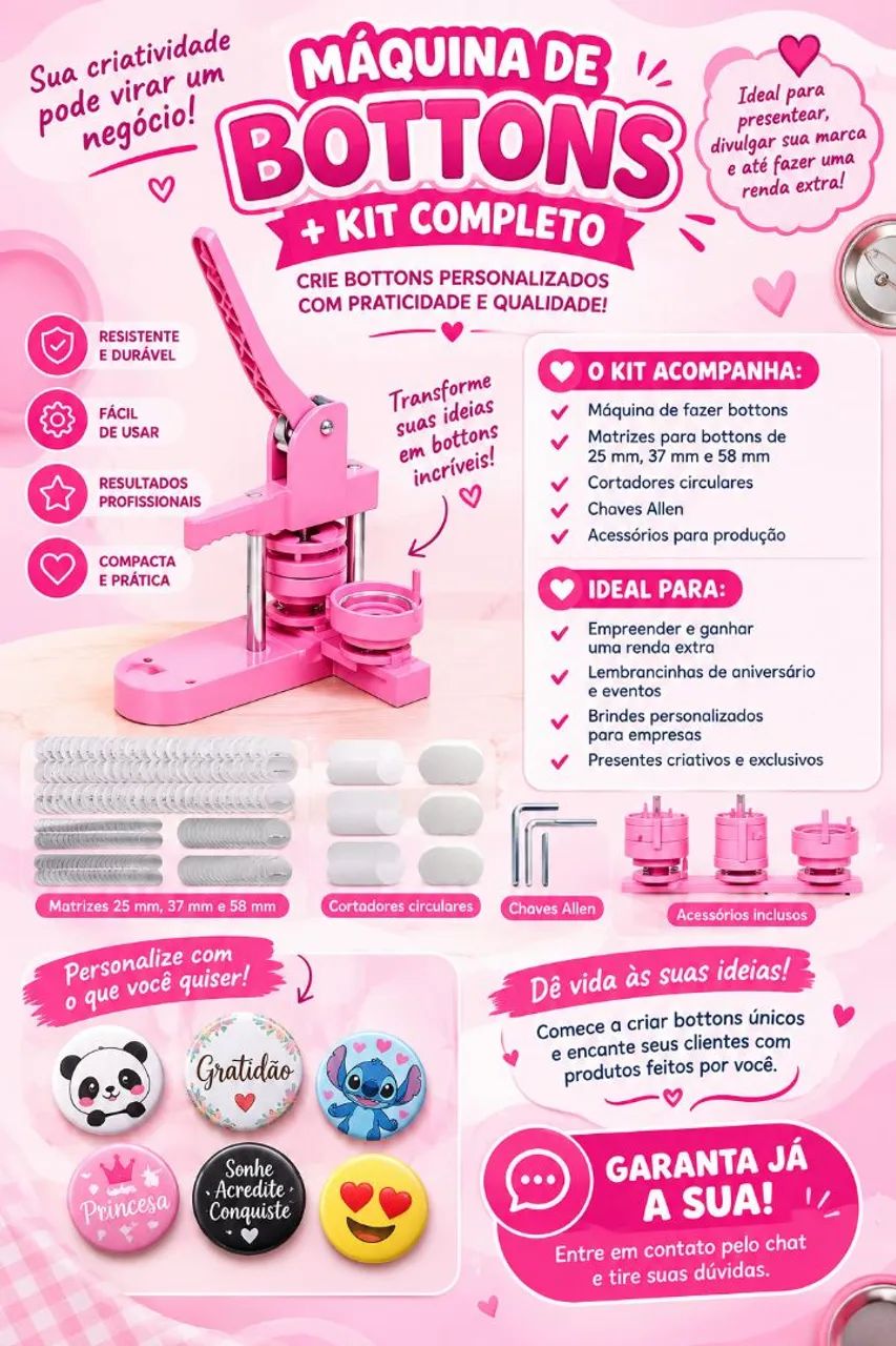 Máquina de botons 