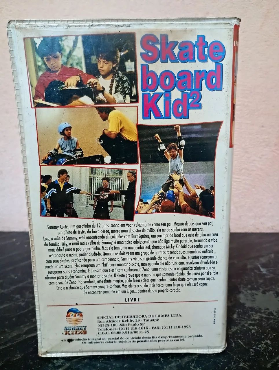 VHS - SKATE BOARD KID 2 ( DUBLADO)  - Foto 3