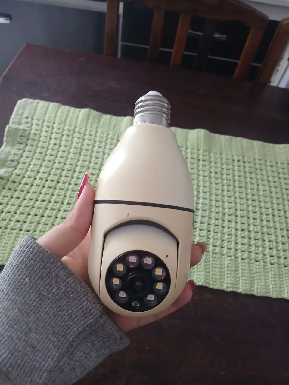 Lâmpada câmera 50reais 