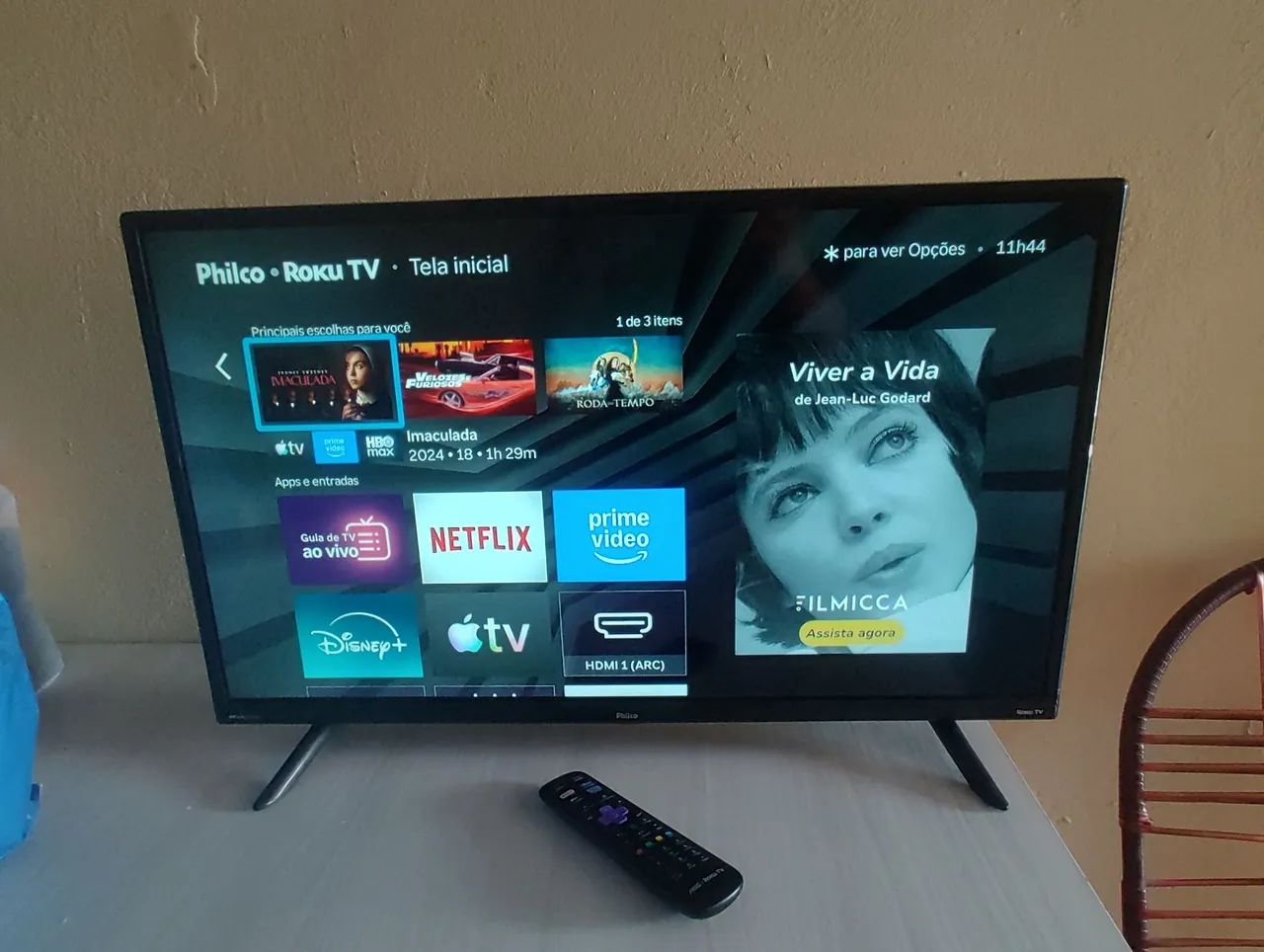 Smart TV Philco Roku 32 polegadas HD Led  - Foto 3