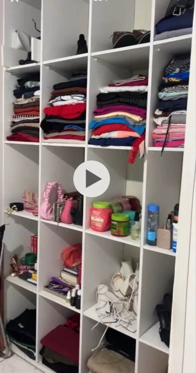Closet/Expositor de roupas de loja 