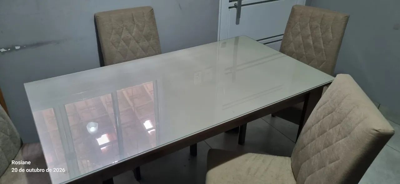 Mesa e cadeira novas! - Foto 4