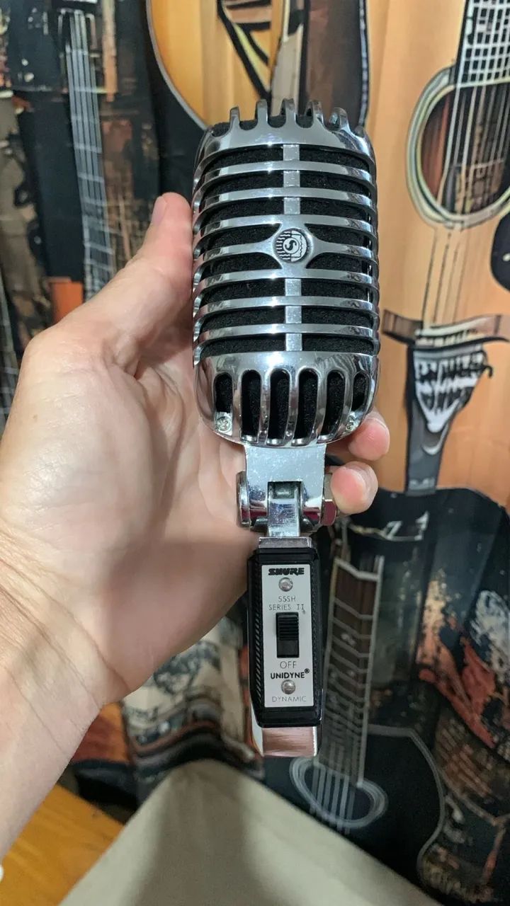 Shure 55SH Series II Original - O Clássico di Rei do Rock
