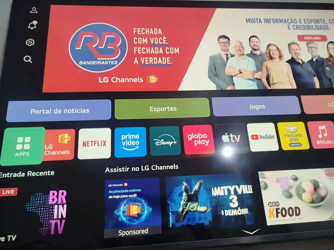 Tv 50 polegadas smart LG 4K Nanocell 