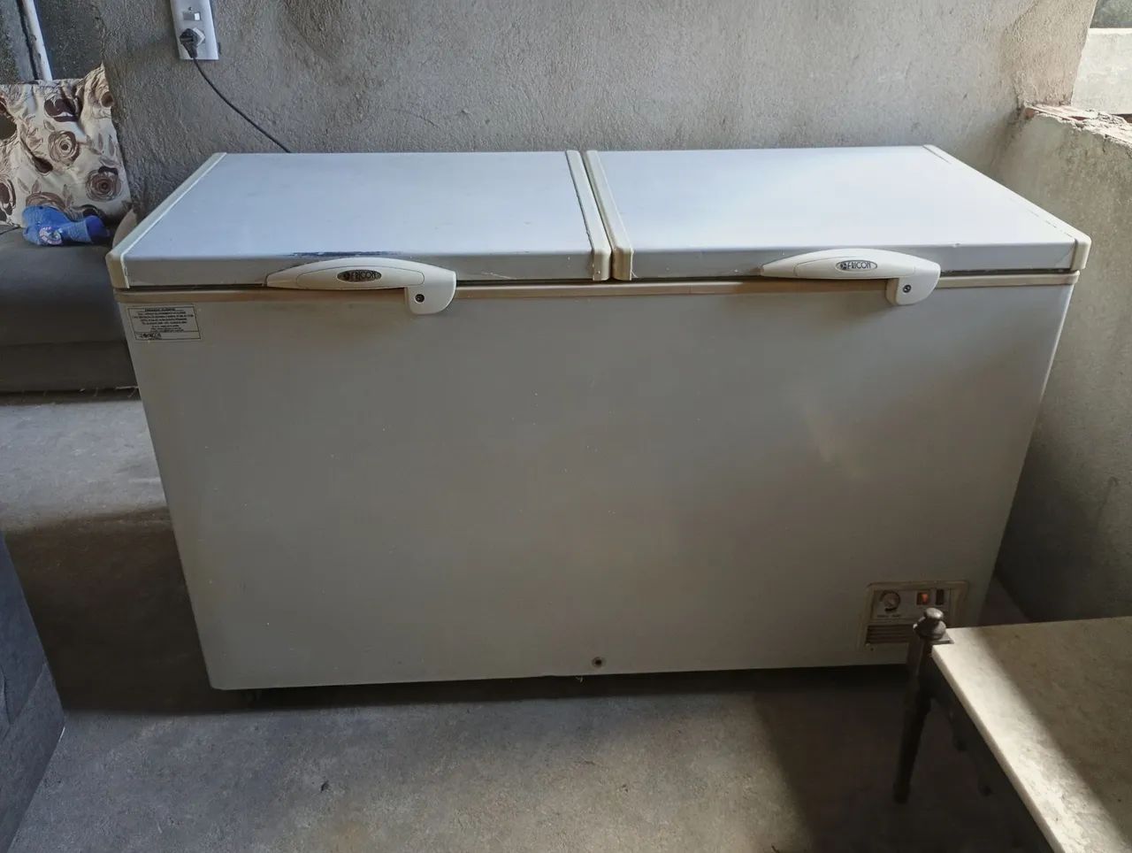 Um freezer