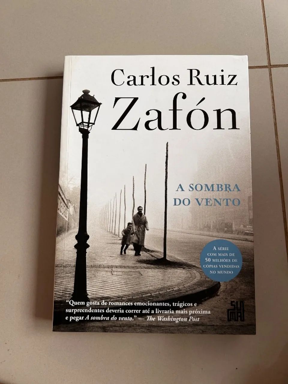 Livro a sombra do vento