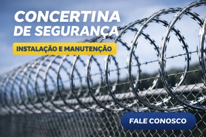 Cerca Concertina Dupla Clipada 45cm 8 Metros