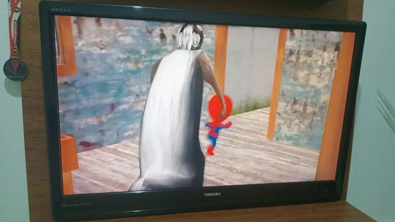 TV 43 polegadas não é smarte mais vai com box  - Foto 2