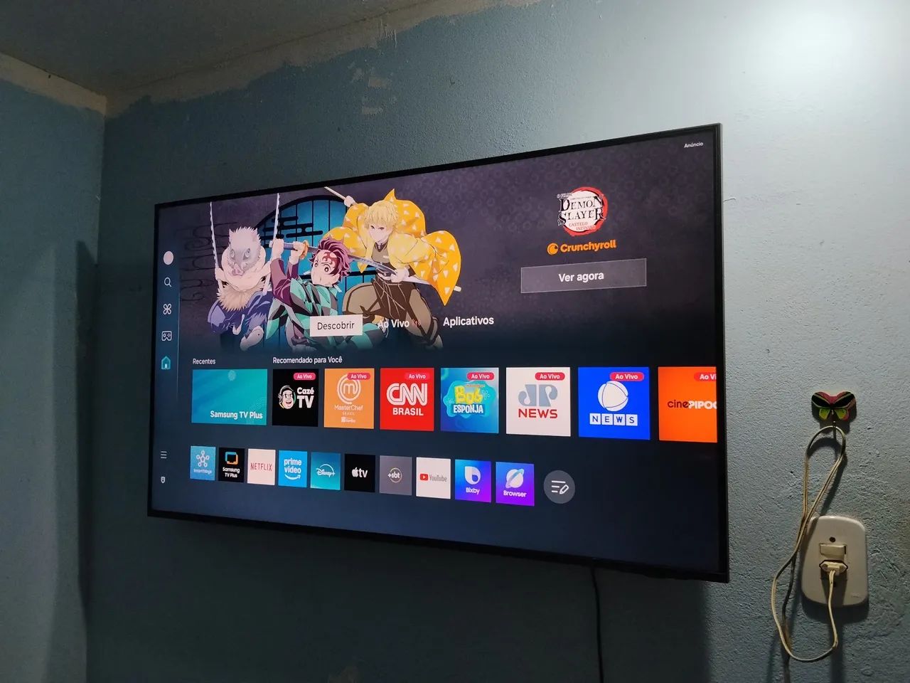 Vendo tv Samsung 50 polegadas em perfeito estado 
