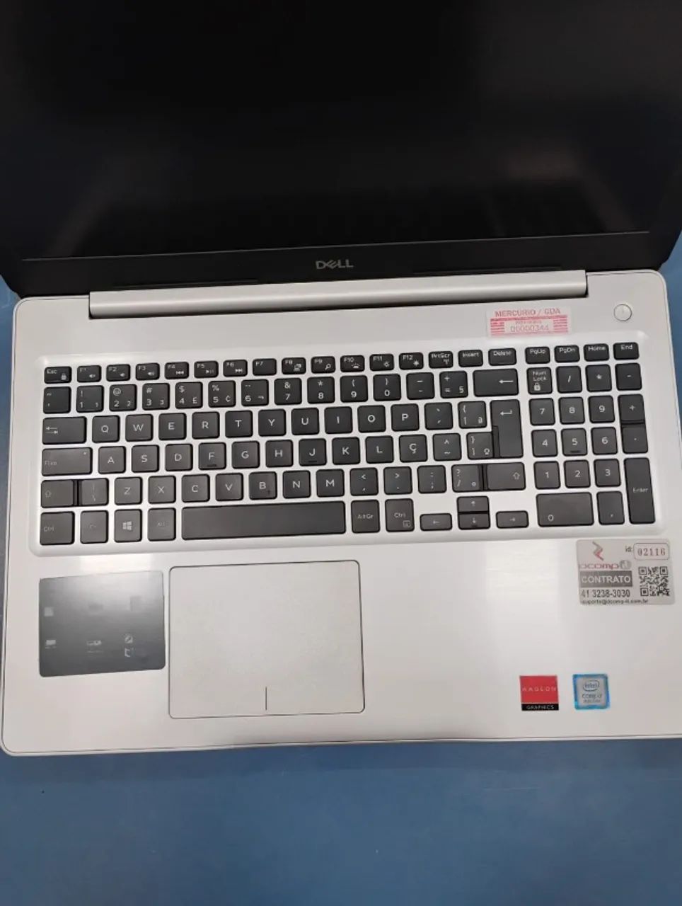 Notebook Laptop Dell I7 RAM 16GB - SSD 256GB - Notebooks