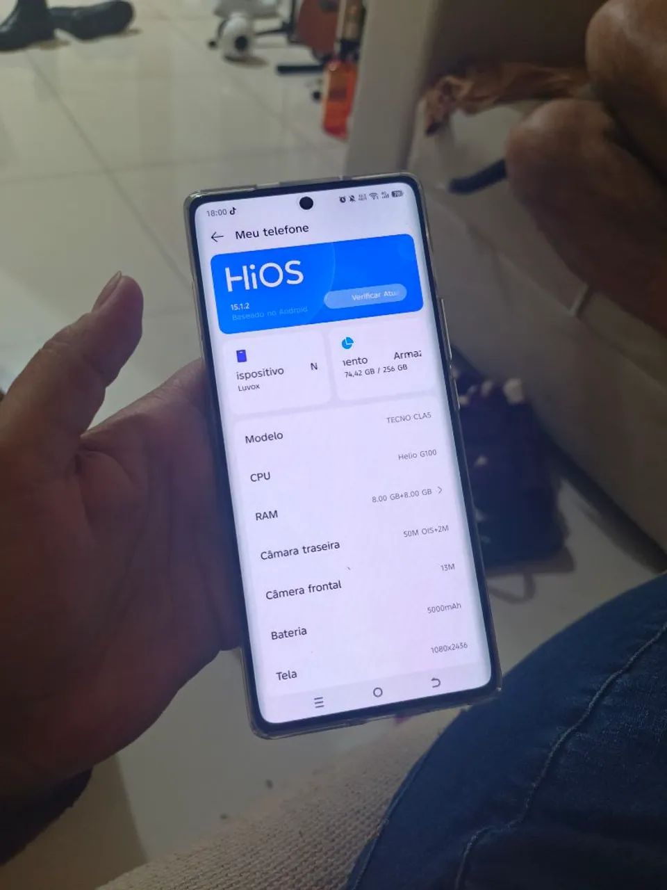 Tecno Camon 30S 16gb de Ram 256gb armazenamento - Foto 2