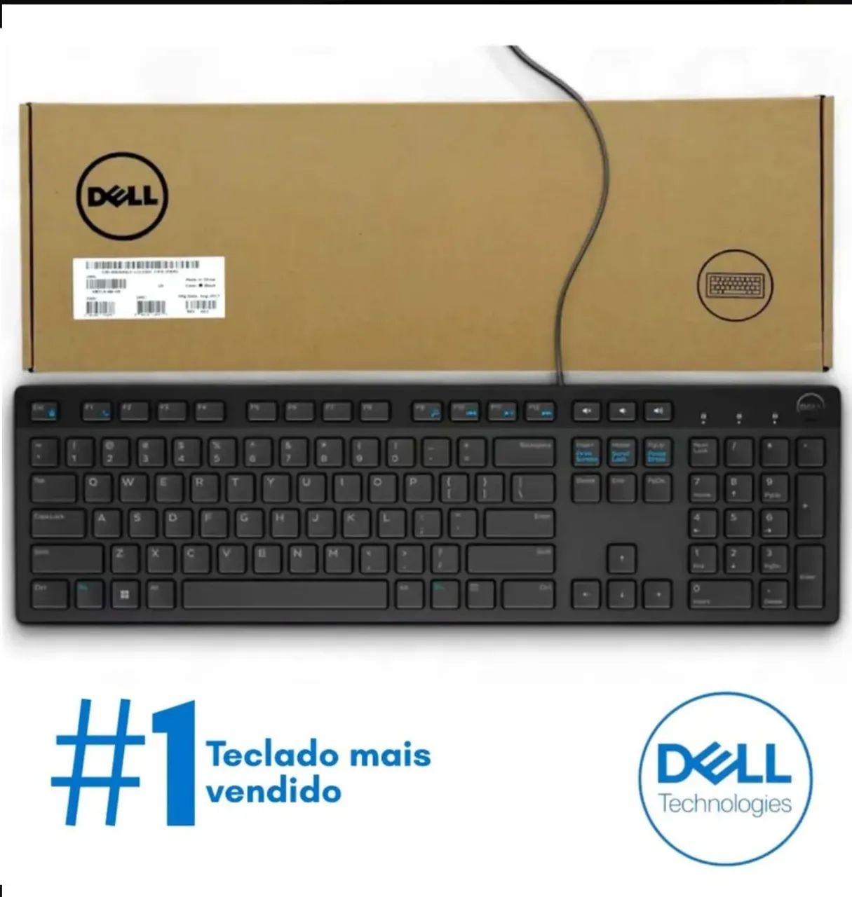 Teclado Dell com fio - Novo - Foto 2