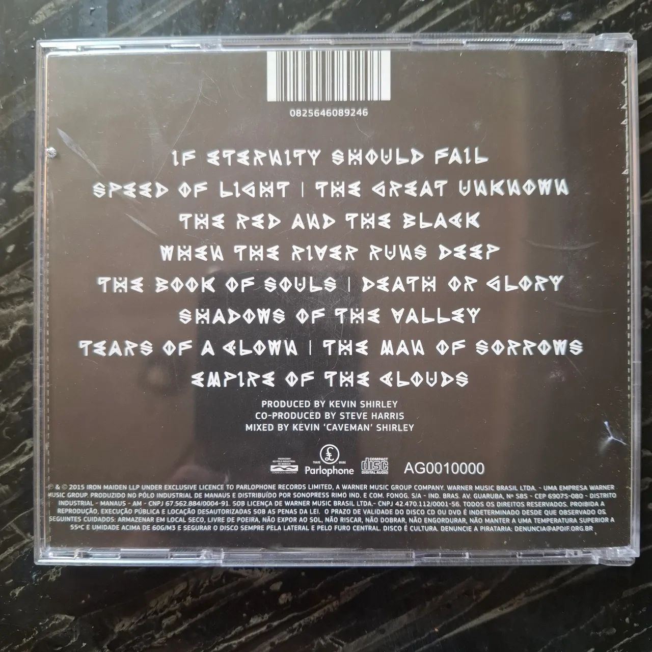 CD Duplo Iron Maiden - The Book Of Souls - Foto 2