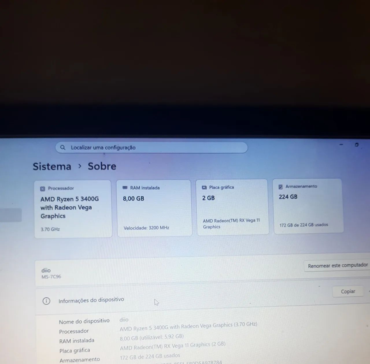 Pc Ryzen 5 