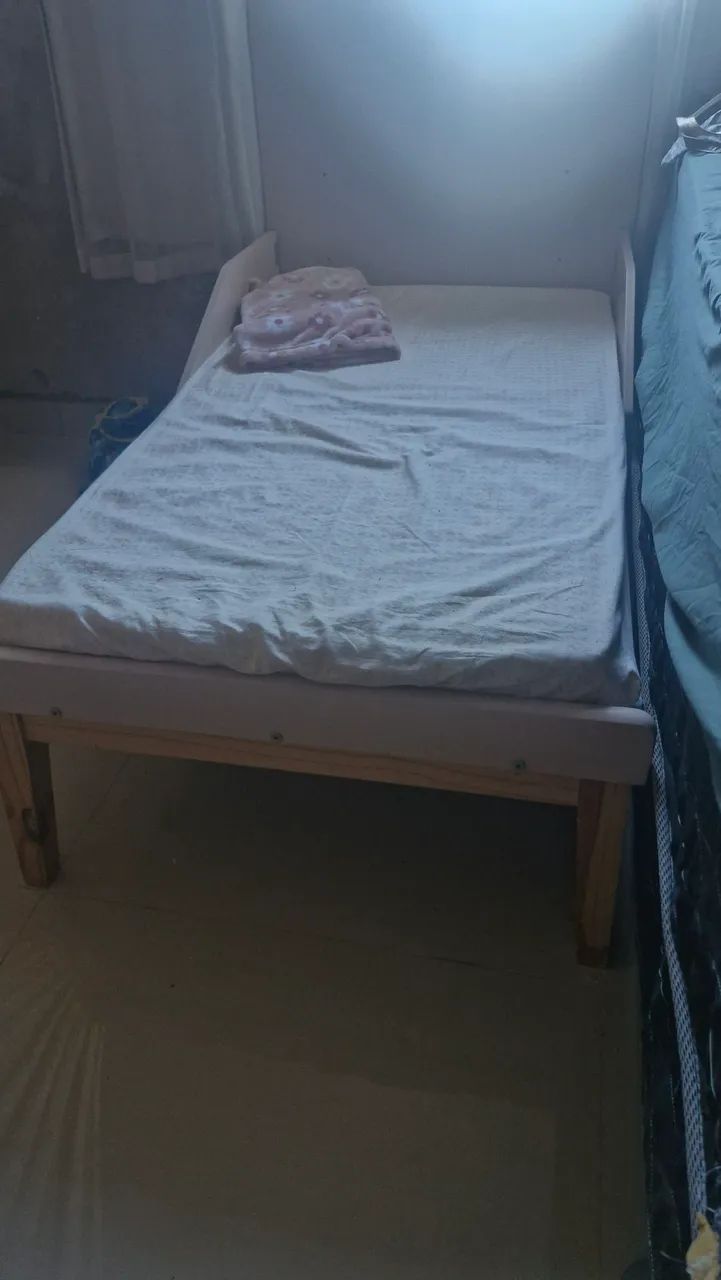 berço 2 em 1 retrô Reller (vira caminha) - Foto 3