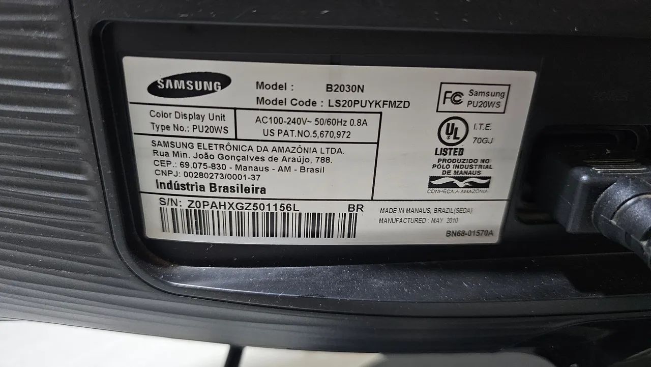 Monitor Samsung B2030N 20 polegadas - Foto 2