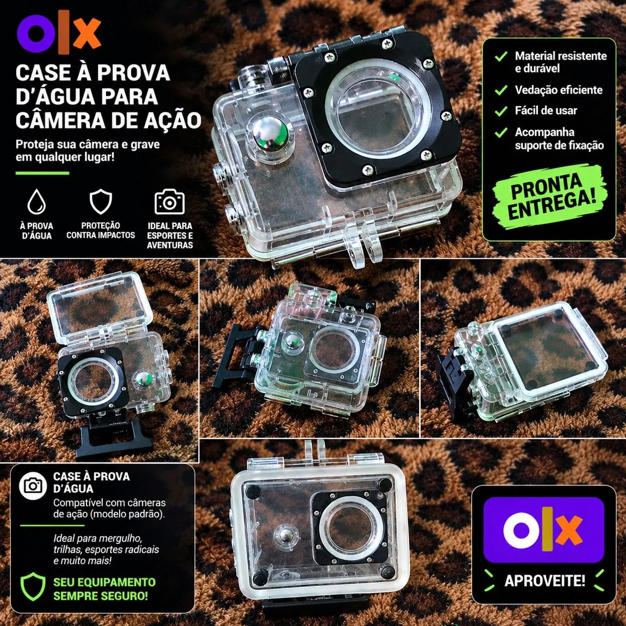Case a prova de água 