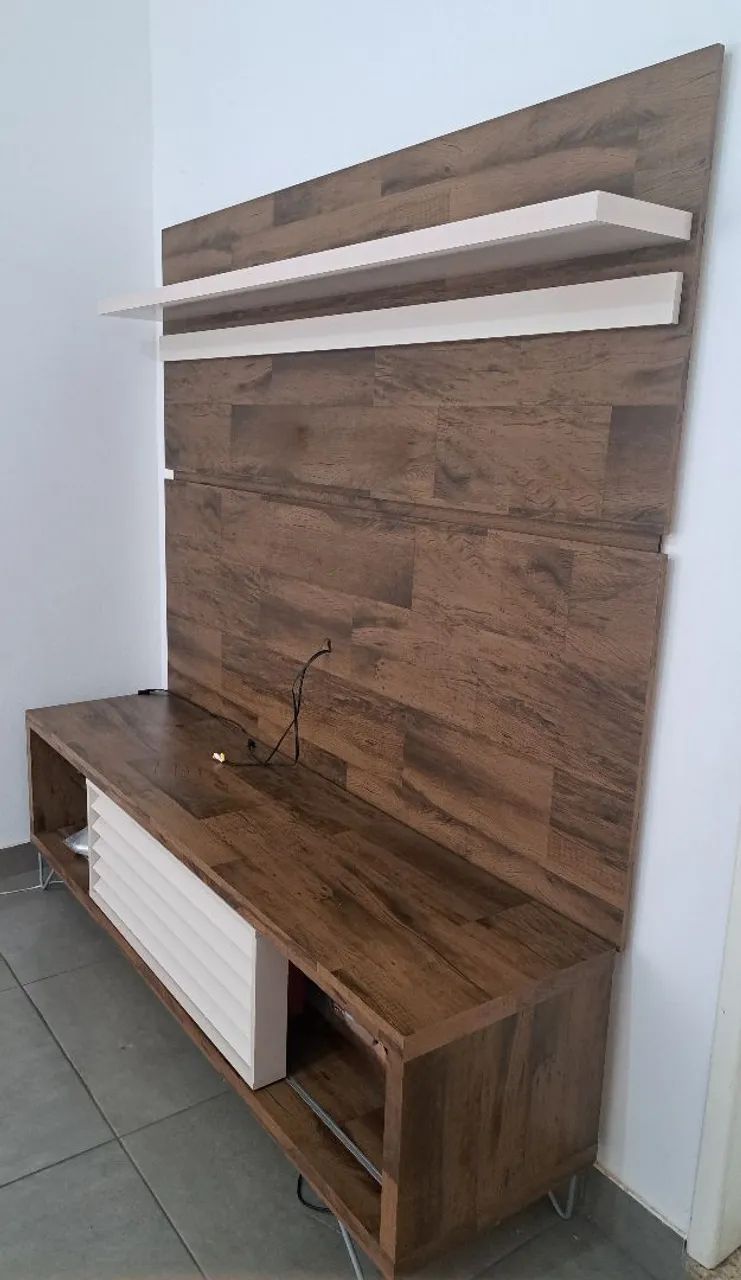 Painel para TV com Rack  - Foto 4