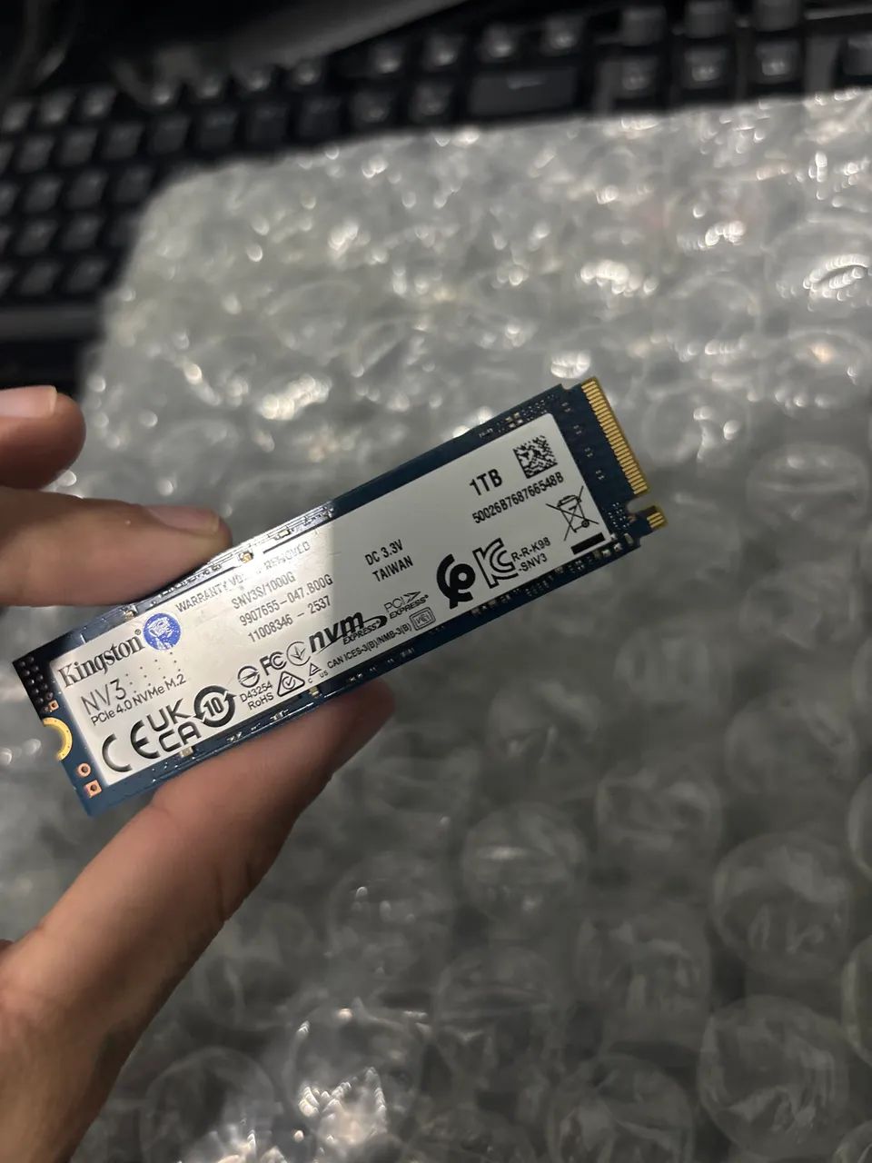 SSD Kingston 1TB novo Sem caixa  - Foto 3
