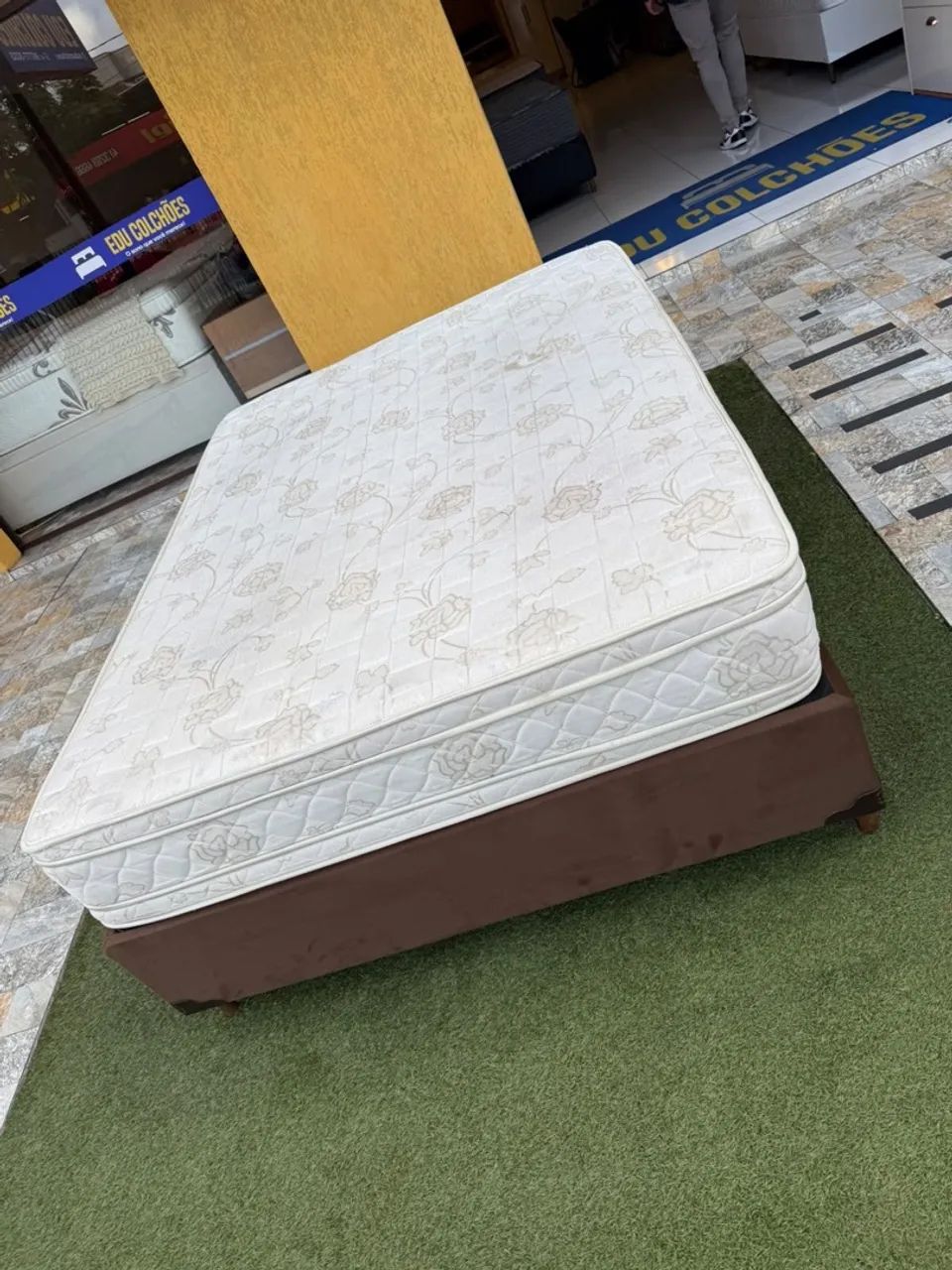 Cama Box Casal MAXFLEX USADO - ENTREGO  - Foto 3