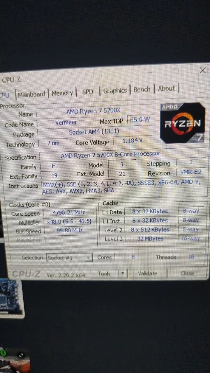 Kit DDR4 + b450 + Ryzen 5700x - Foto 4