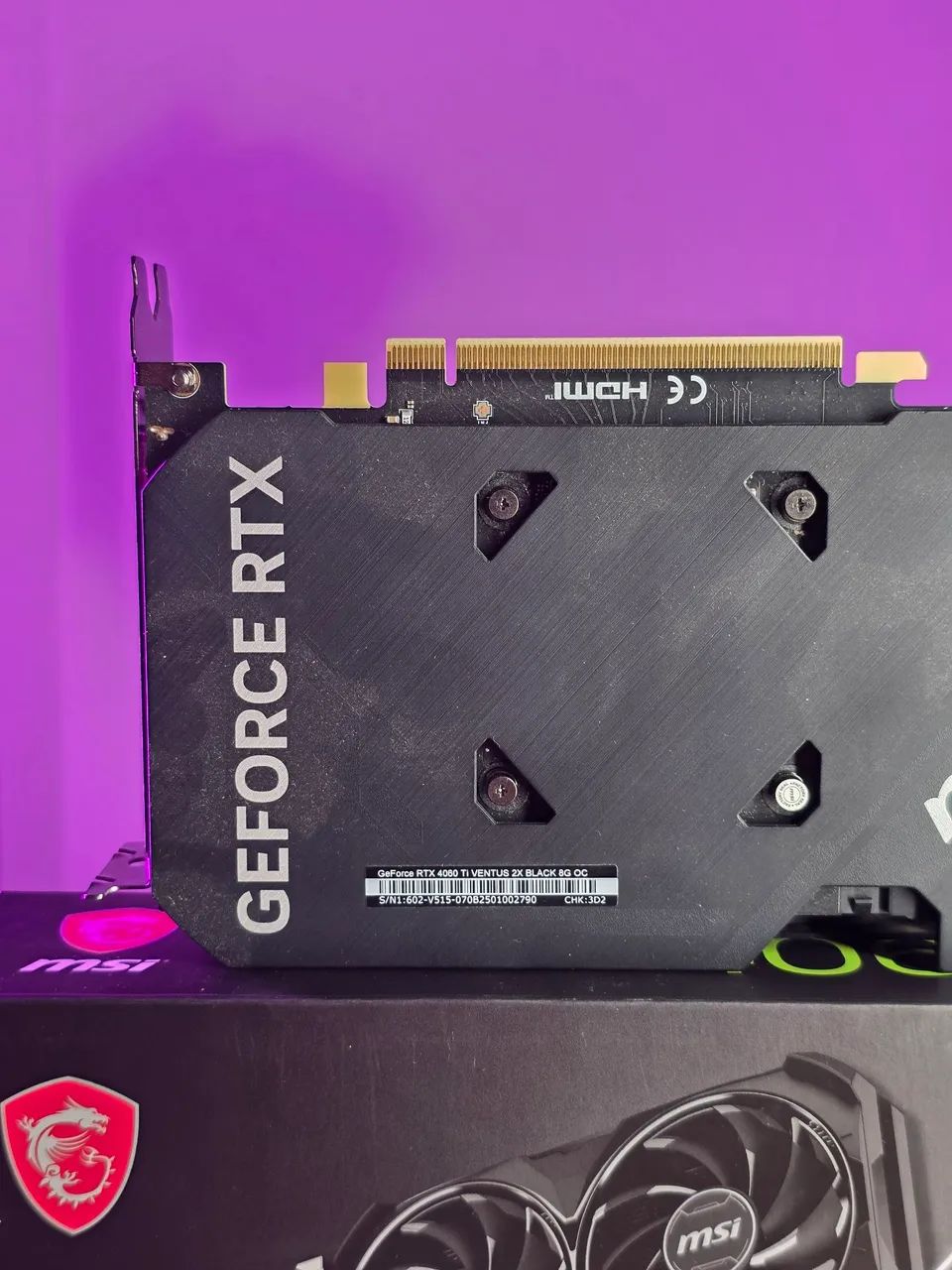 RTX 4060 ti 8gb MSI - Foto 3