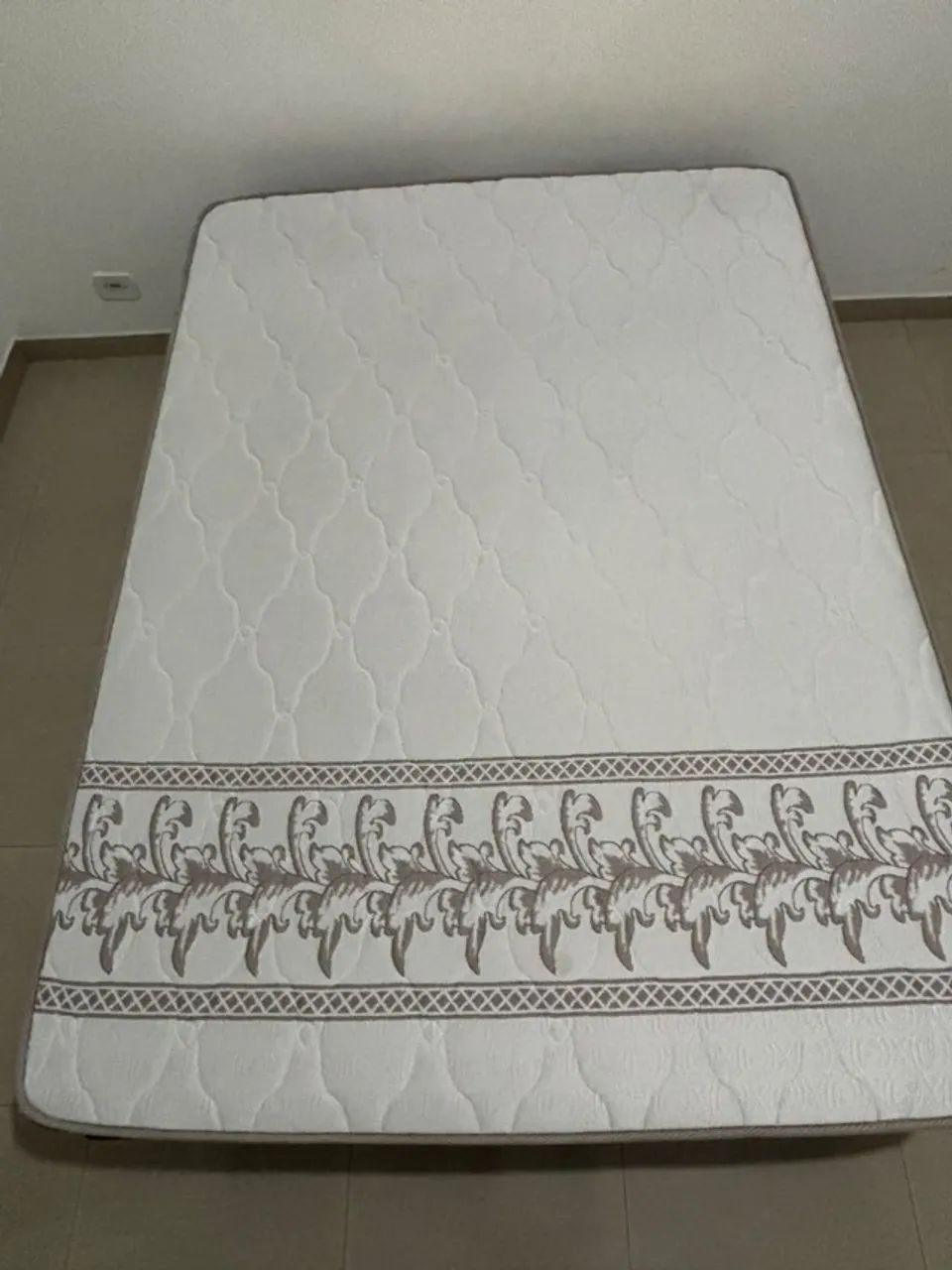 Cama Box + Colchão Gazin Flora Marrom - Foto 3