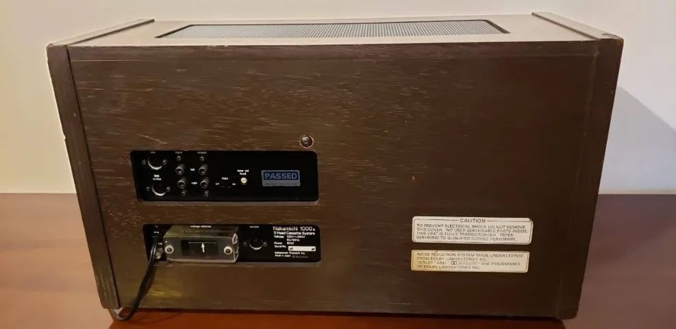 Tape Deck - Cassete K7 Nakamichi 1000 - Receiver Marantz Jbl Vitrola Vintage Pioneer Som - Foto 4