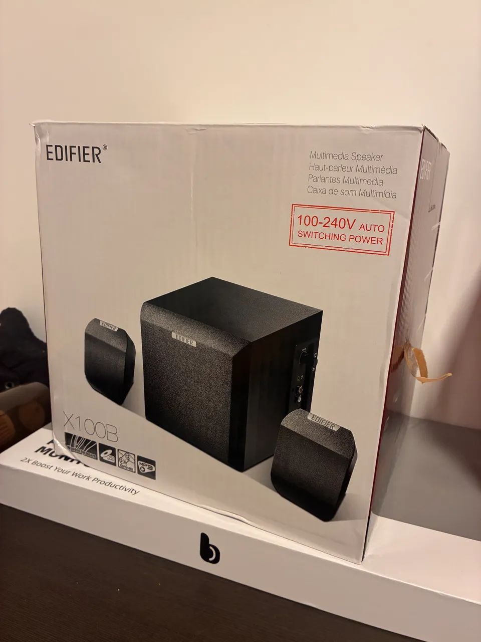 Som PC GAMER Edifier pc x100b Bivolt