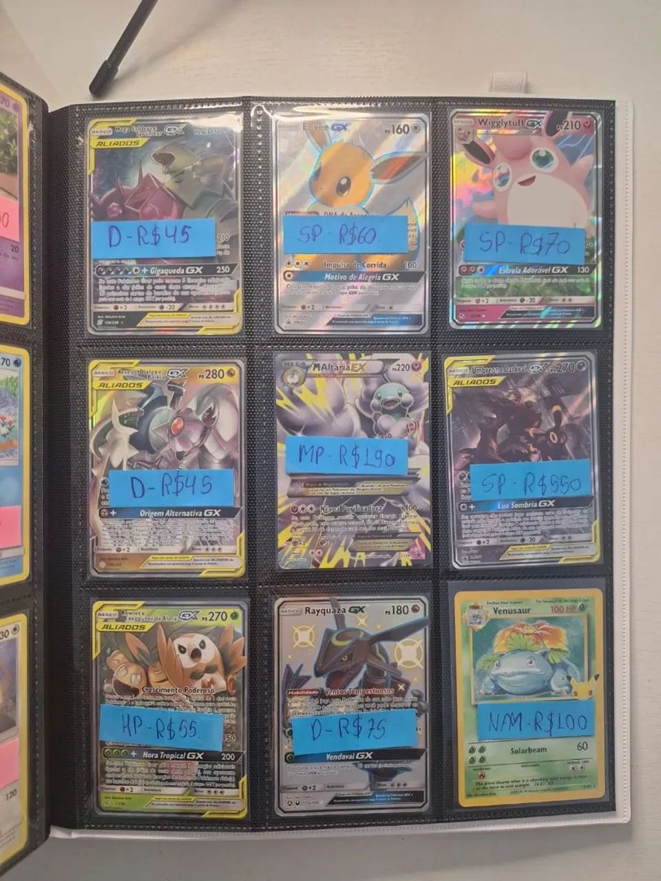 Cartas pokemon Aliados 