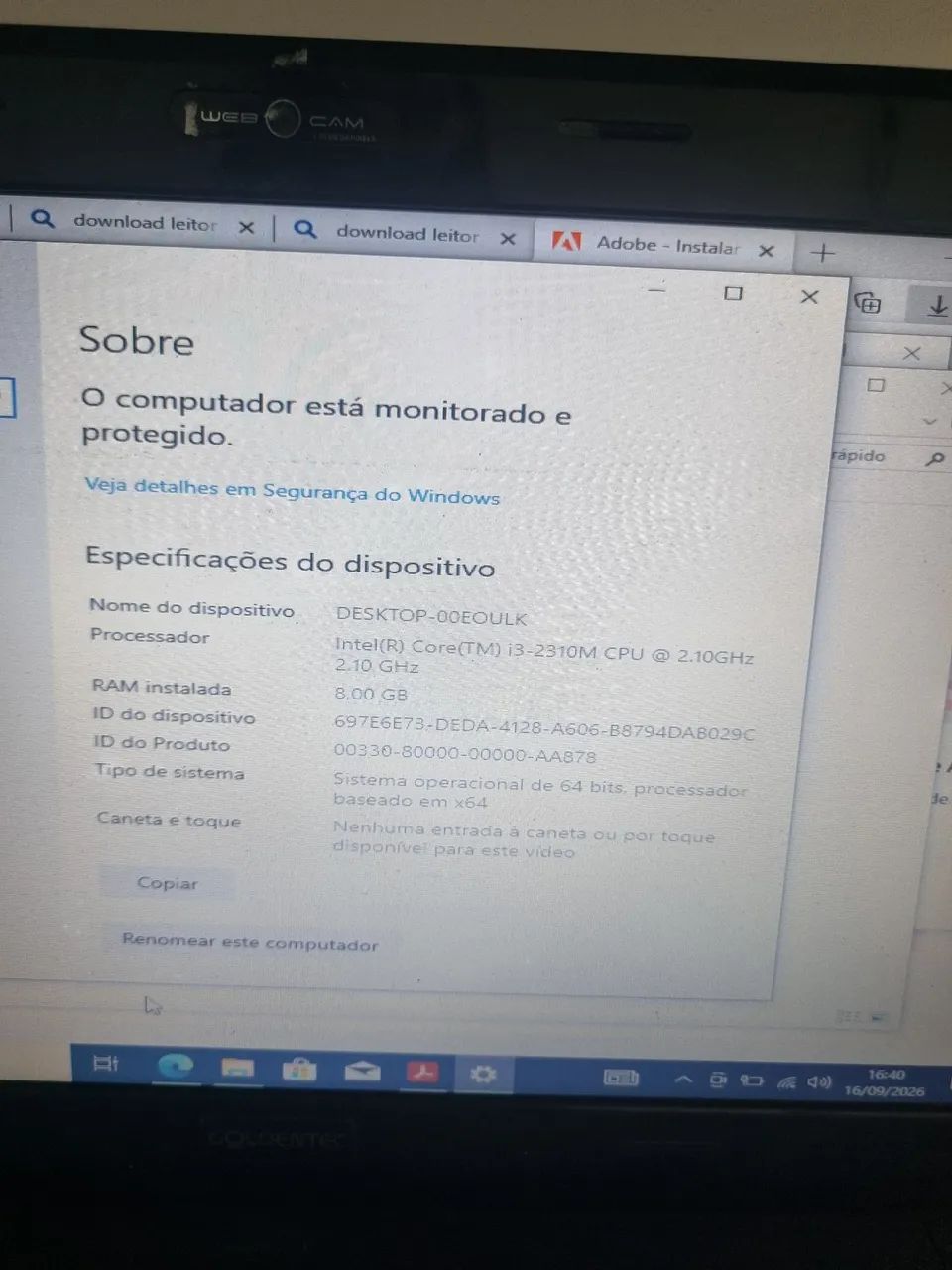 Vendo Notebook I5 - Foto 3