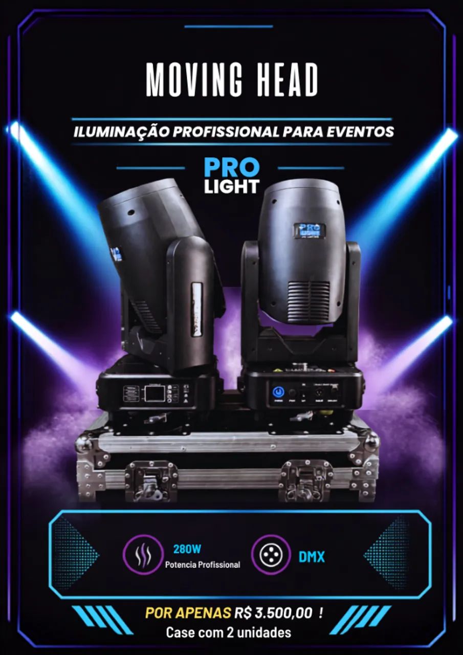Moving Head 280w PROLIGHT