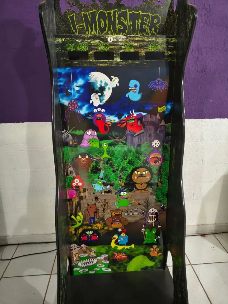 I - Monster Implay brinquedos - tiro ao alvo  - Foto 2