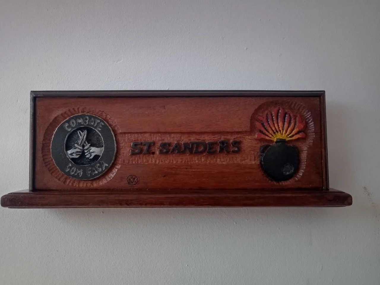 PLACA DE IDENTIFICAÇÃO DE MESA MILITAR SOB MEDIDAS E FORMAS  - Foto 5