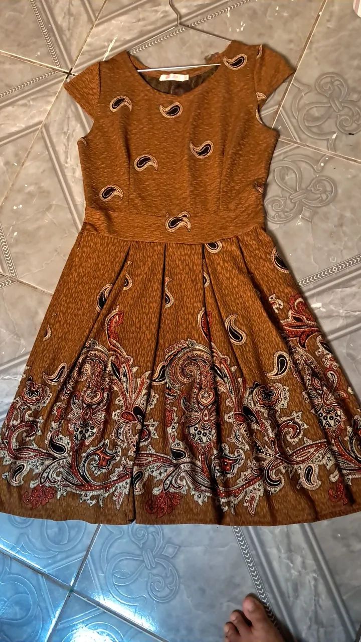 Vestido marron