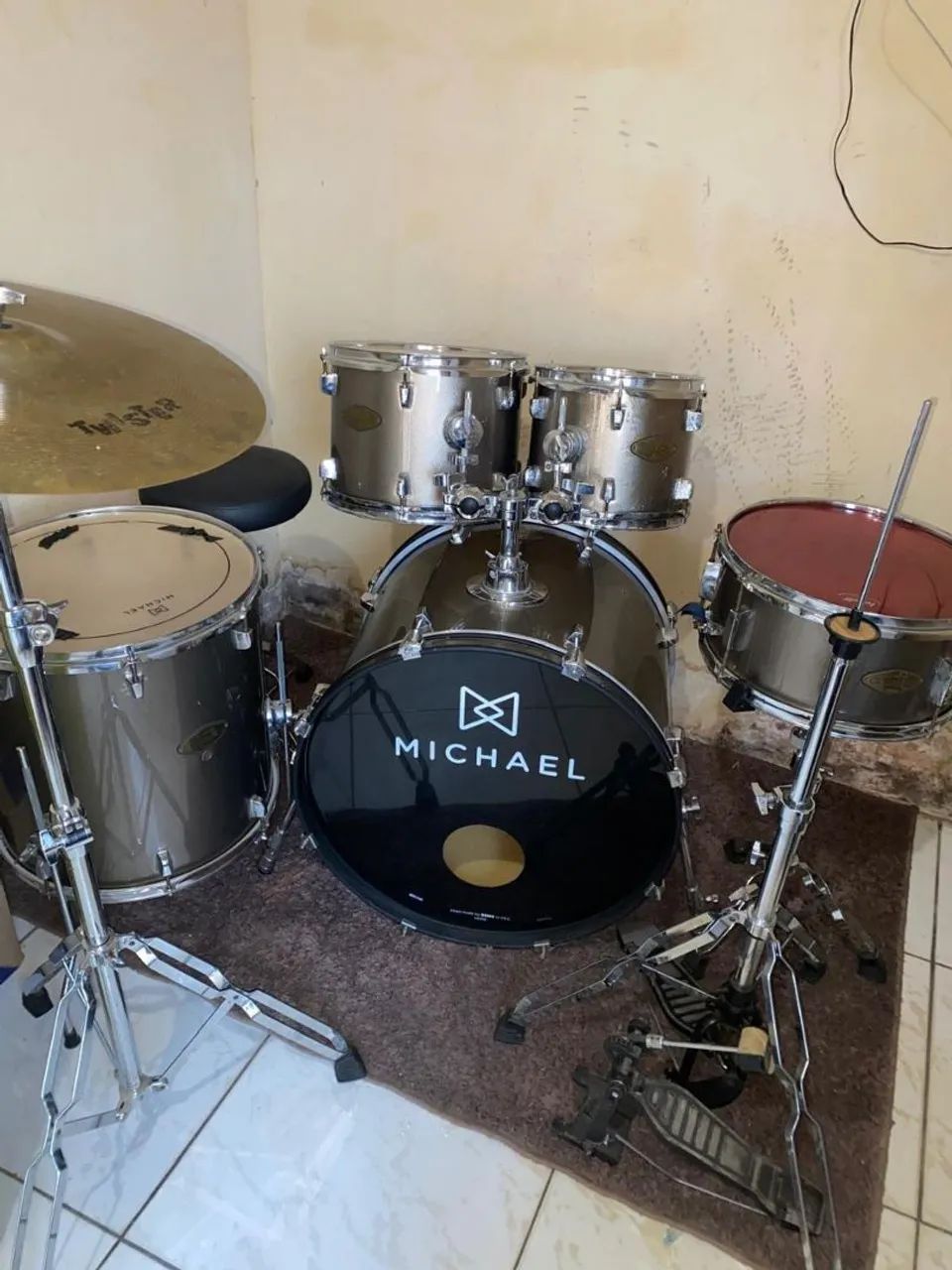 Bateria acústica, Michael Classic Pro! - Foto 2