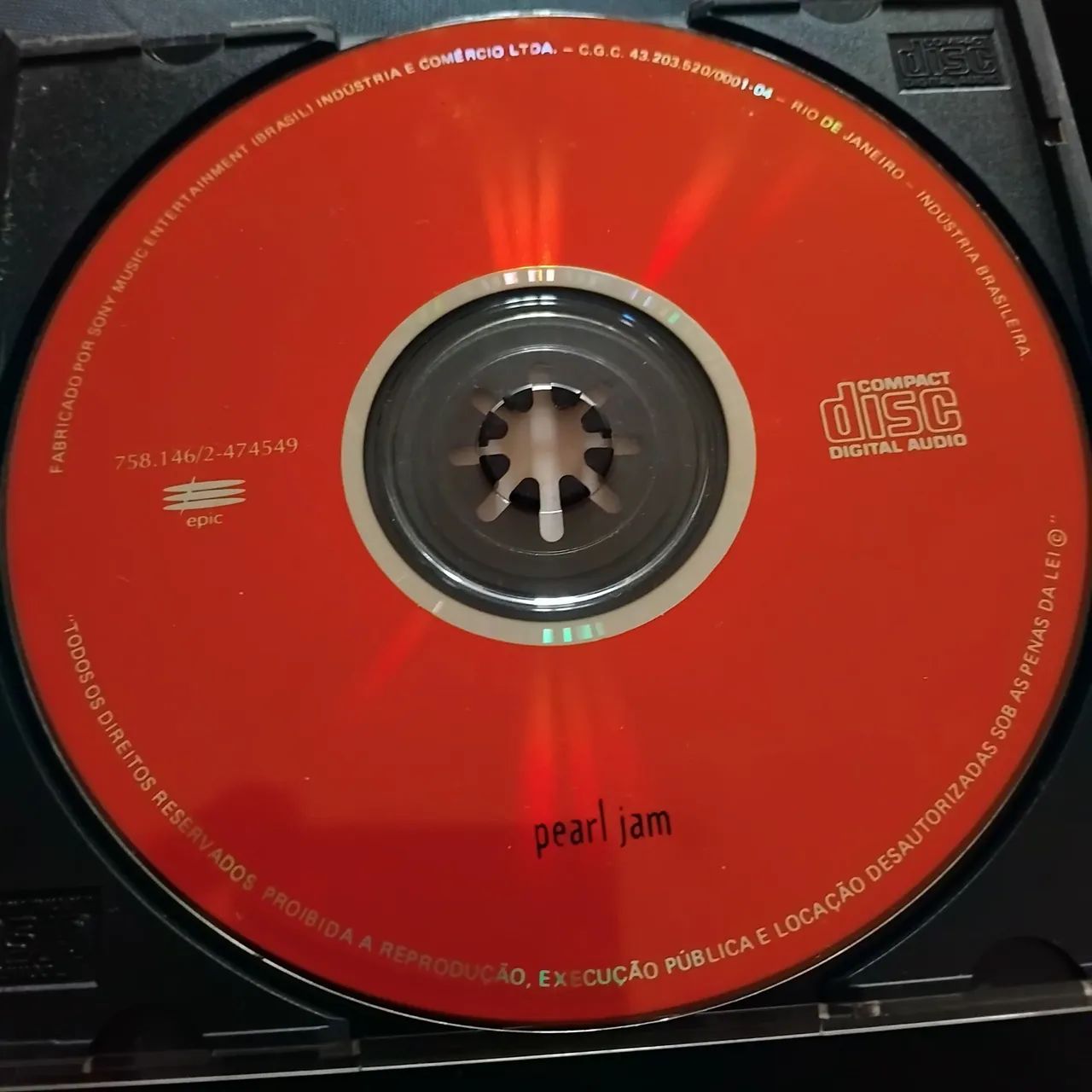 Cd Pearl Jam 1993 Ótimo estado - Foto 5