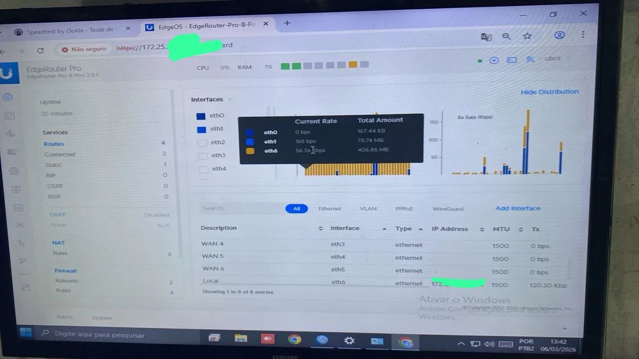 Edgerouter Ubiquite 8 pro - Foto 4